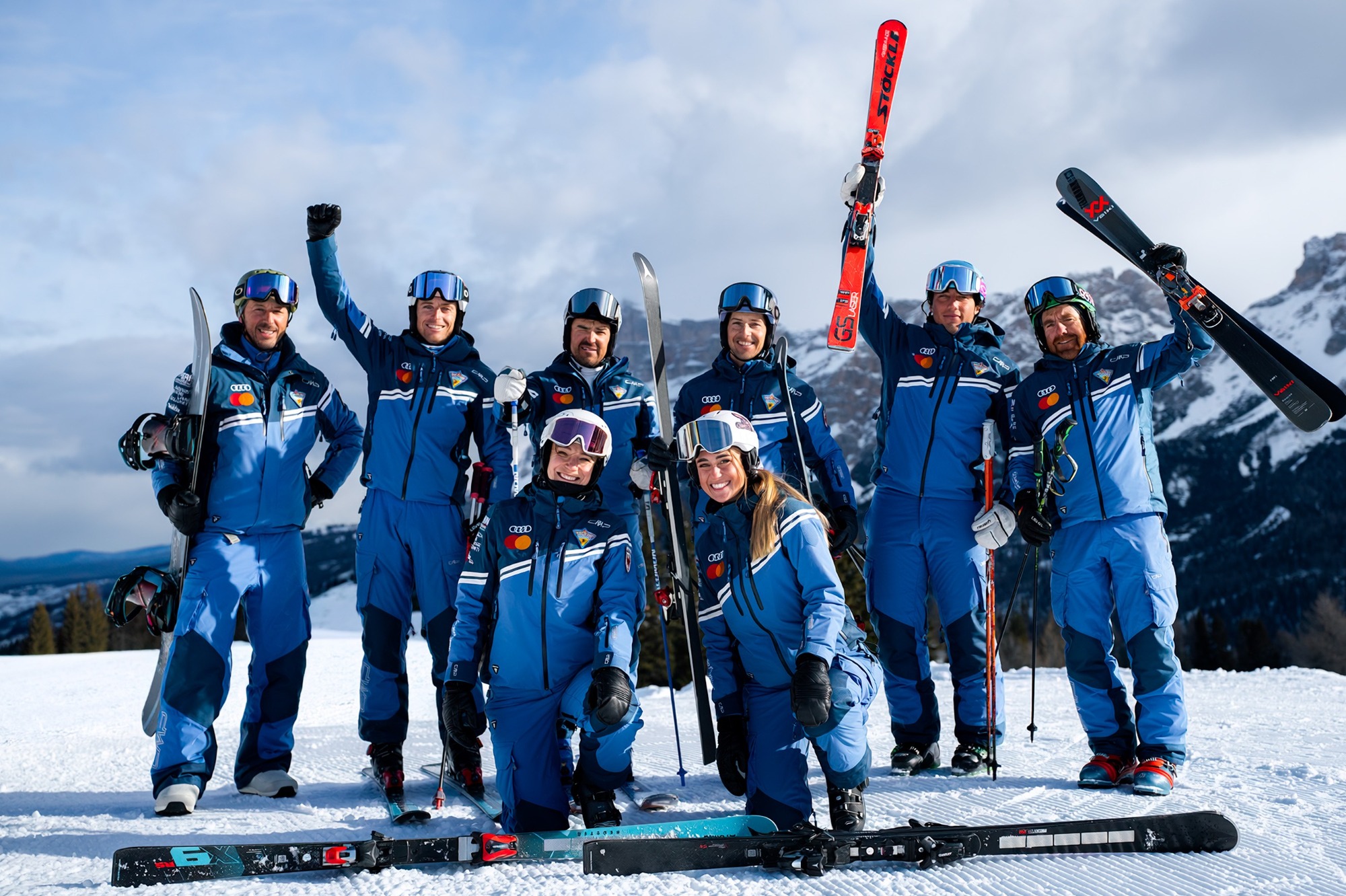 Skilehrer Ski Schule Dolomites Alta Badia